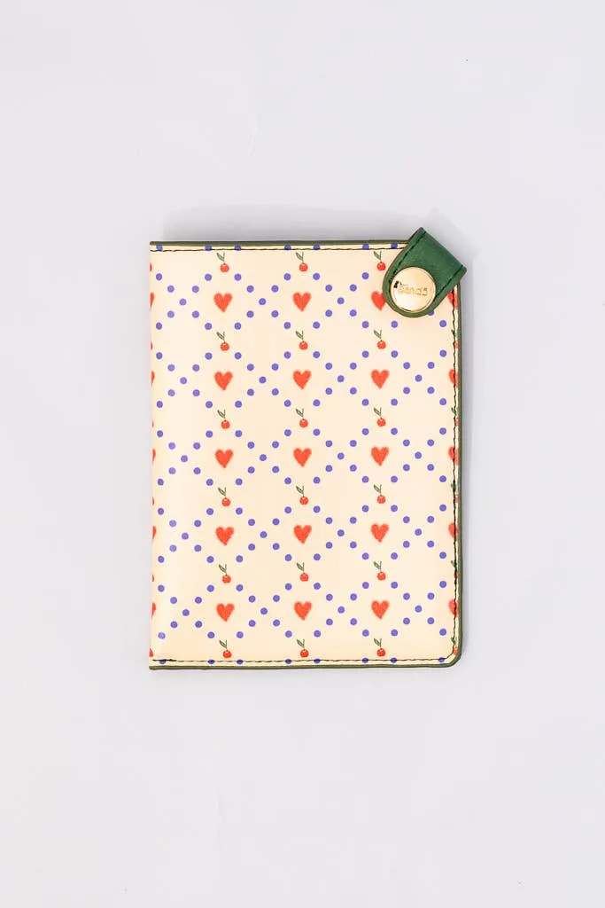 Passport Holder | Cherry Hearts