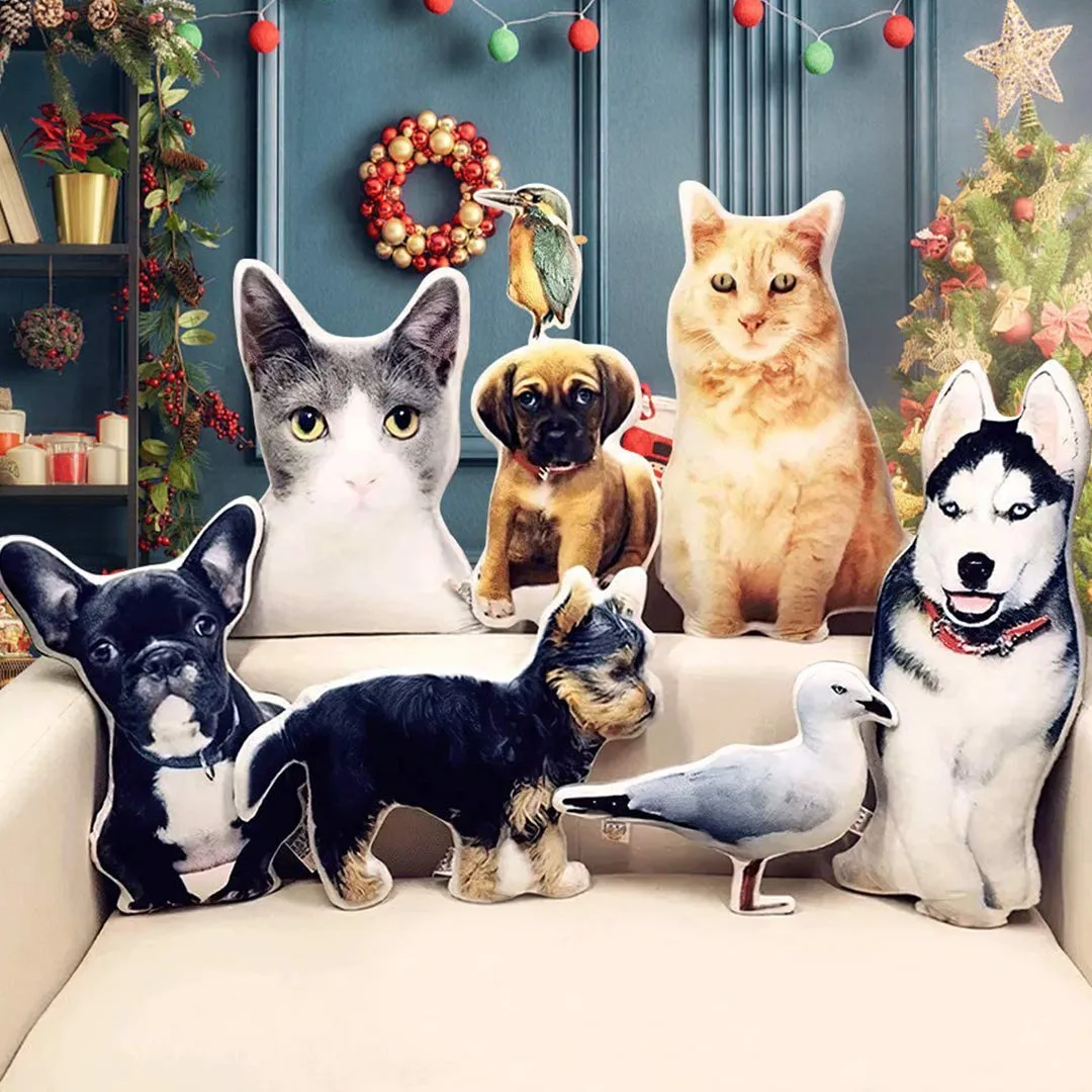 Pet Photo Shaped Pillow
