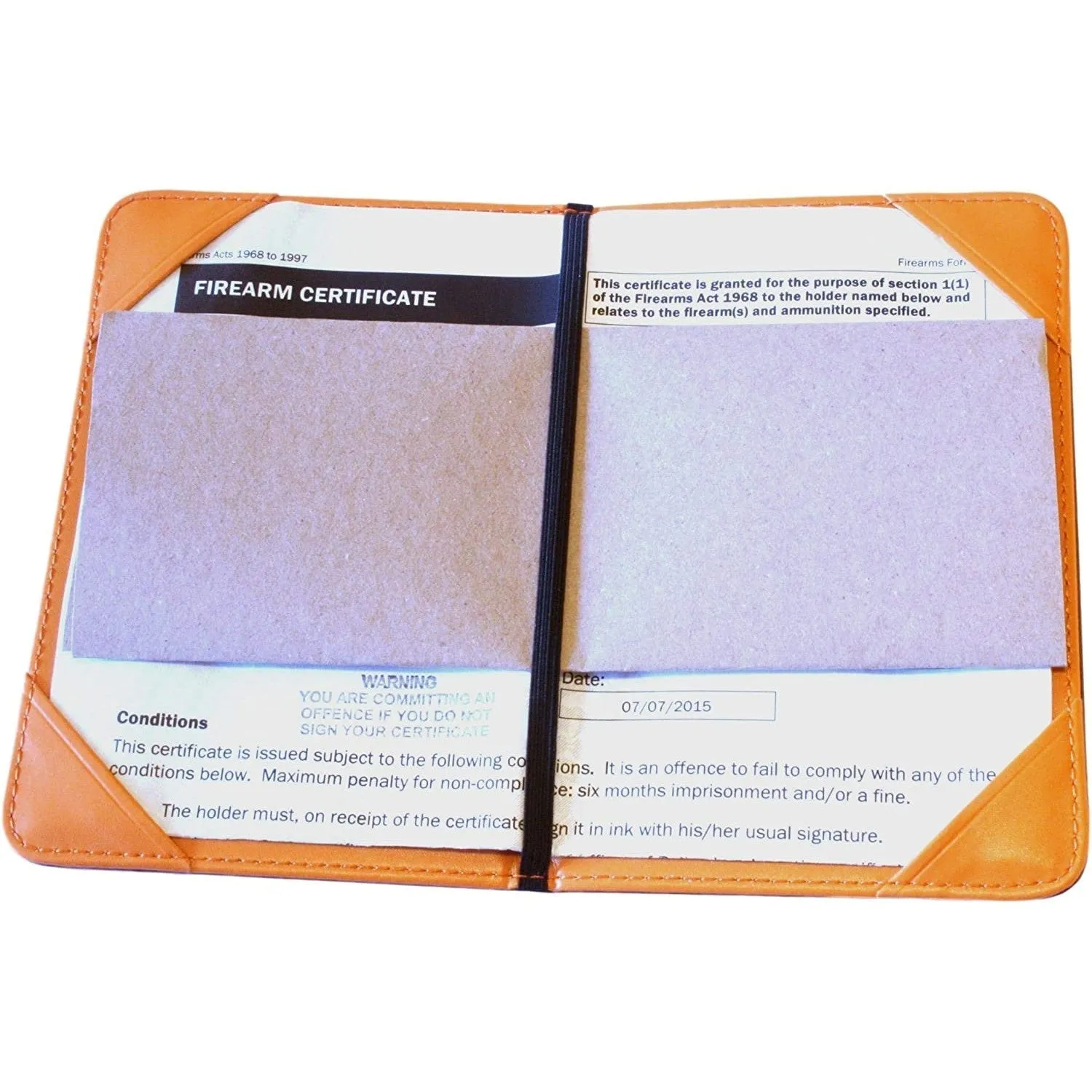 Pheasant Shotgun Certificate Brown