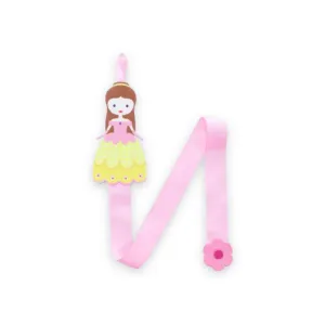 Princess Yellow Hair Clip Holder