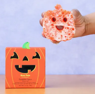 Pumpkin Spice Sudsy Spongelle Sponge