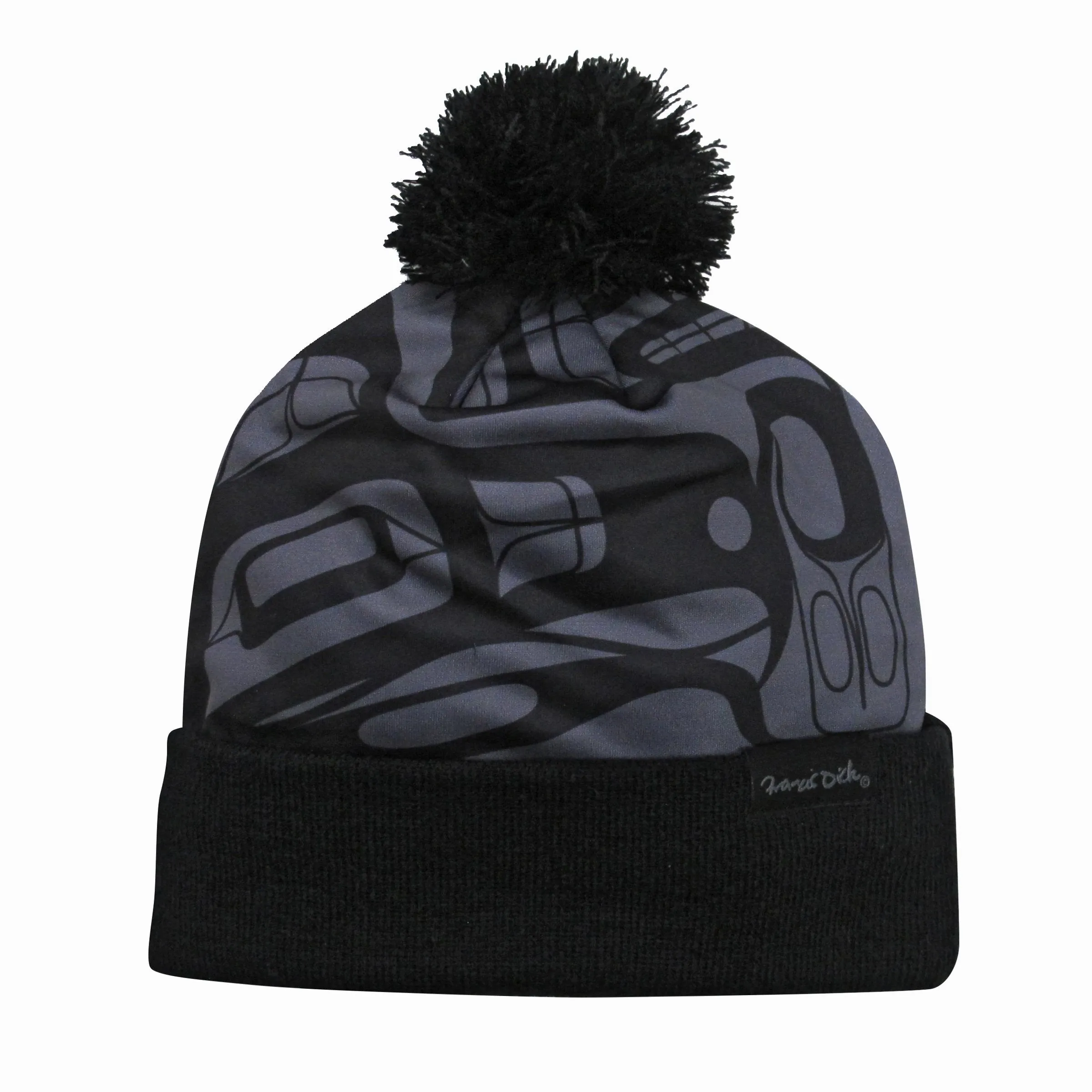 "Eagle Freedom" Thermal Toque by Northwest Coast artist, Francis Dick