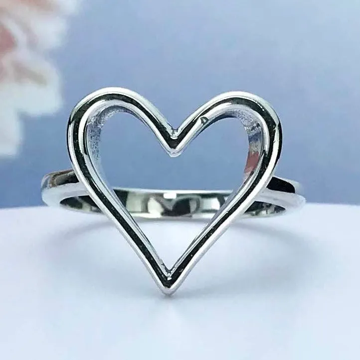 R795 Heart Rings