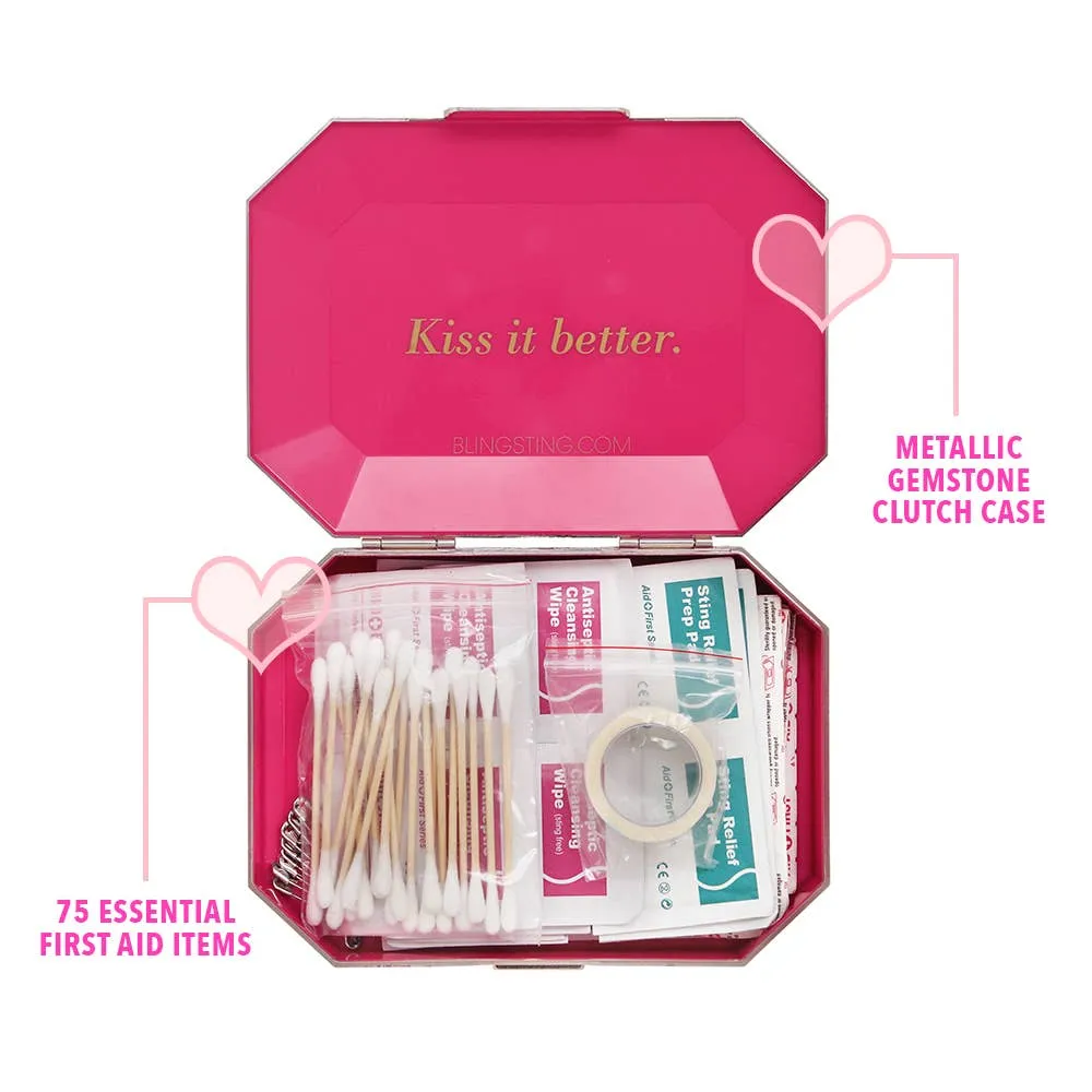 Rose Gold First Aid Clutch