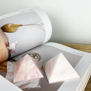 Rose Quartz Pyramid