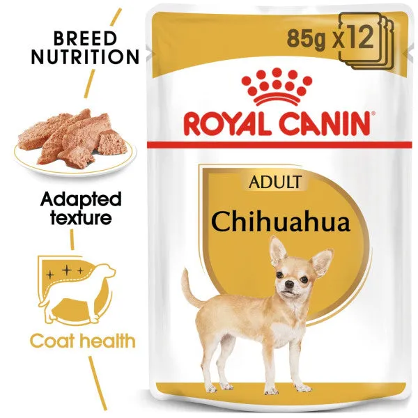 Royal Canin | Breed Health Nutrition | Wet Dog Food Pouch | Chihuahua Adult - 85g
