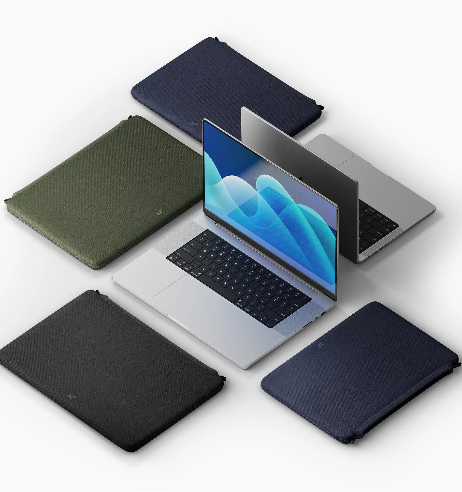 Rushfaster Laptop Sleeve For 16" MacBook Pro 2021