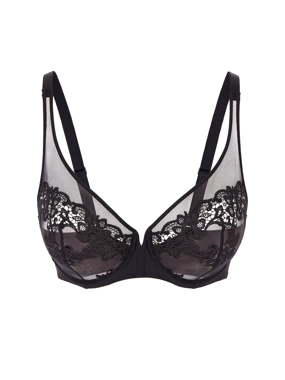 Saga Full Coverage Plunge - Black
