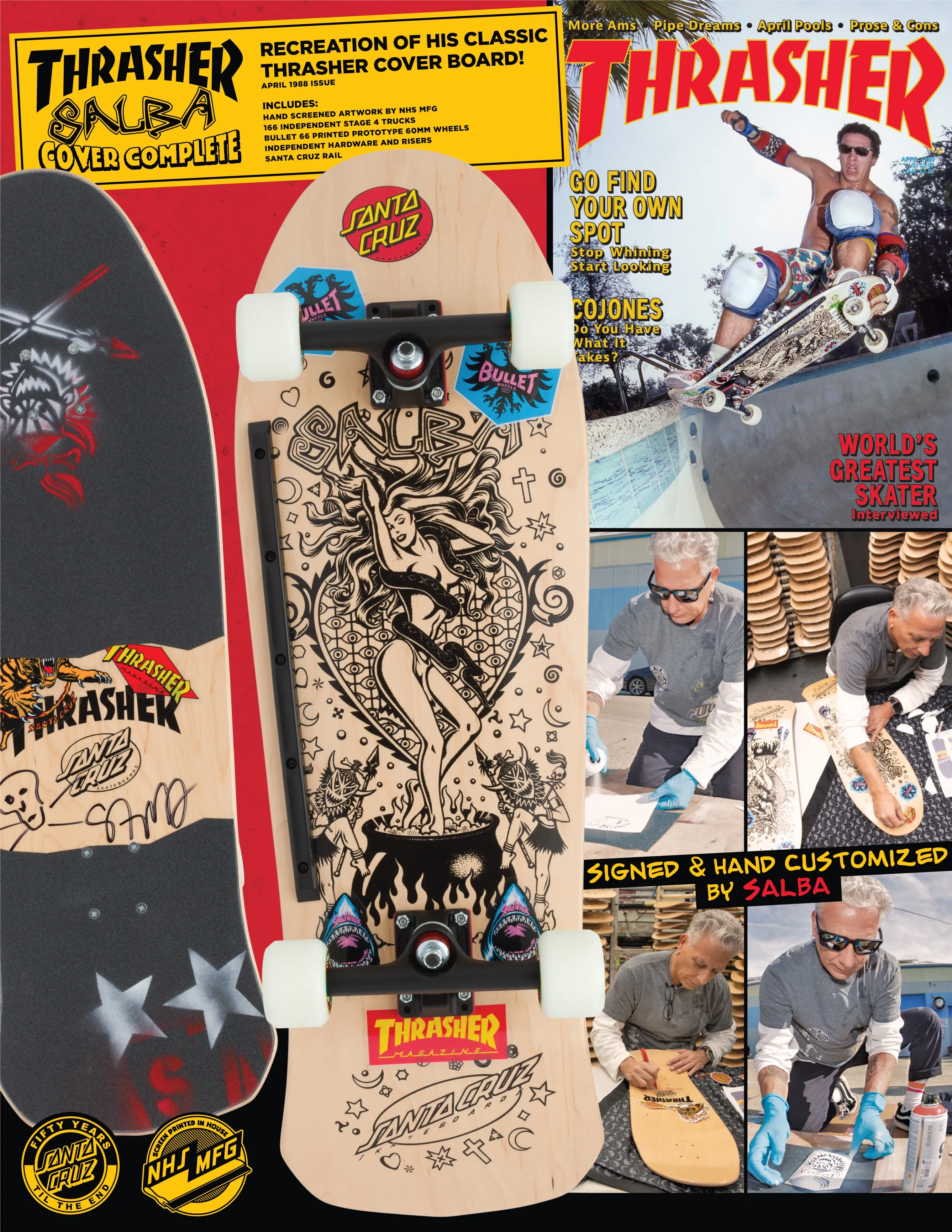 Santa Cruz Thrasher Salba Cover Complete