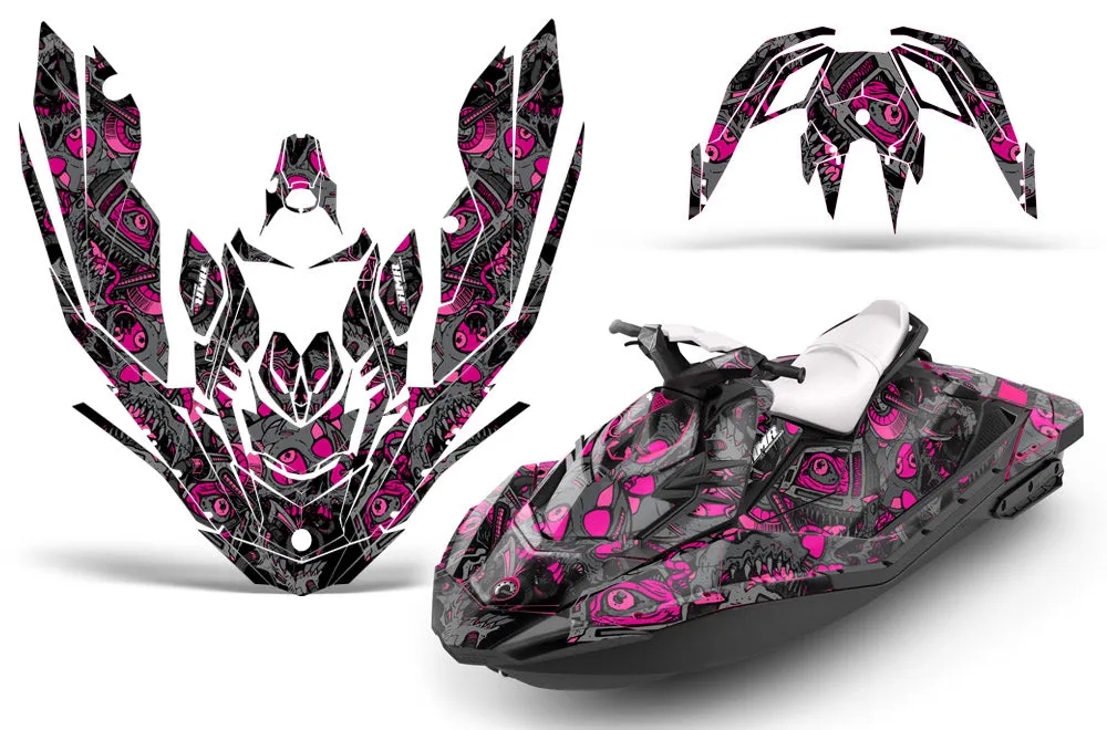 Sea Doo Bombardier Spark (3 UP) Jet Ski Graphics (2015-2018)