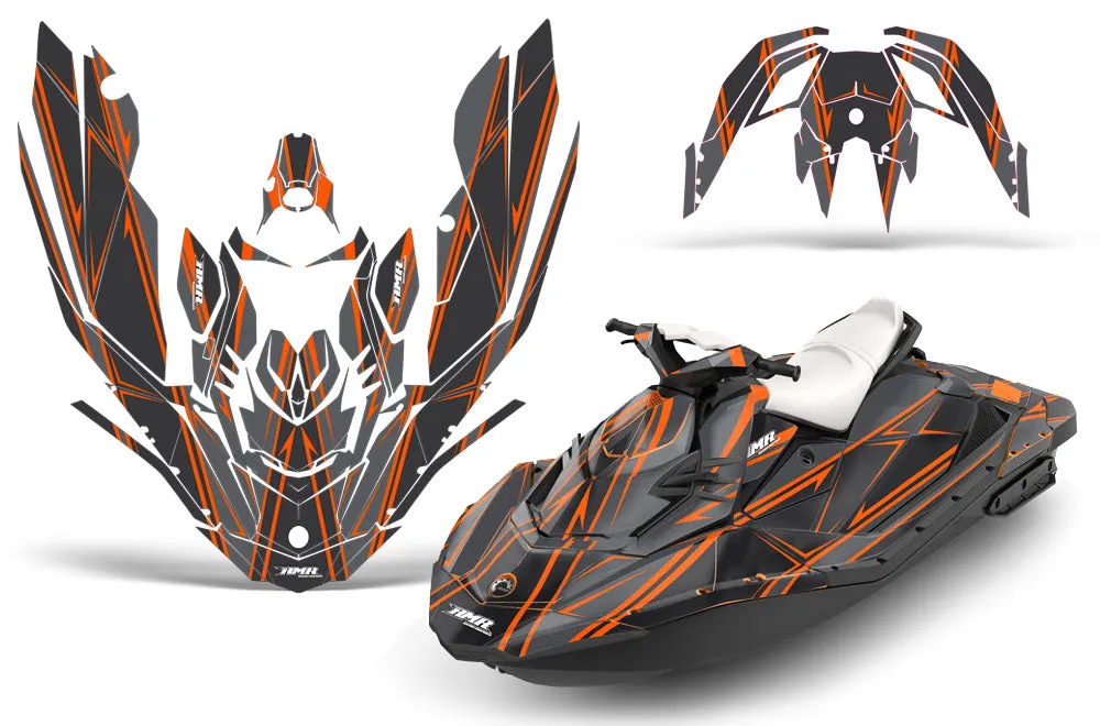 Sea Doo Bombardier Spark (3 UP) Jet Ski Graphics (2015-2018)