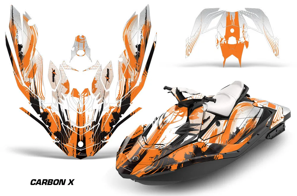 Sea Doo Bombardier Spark (3 UP) Jet Ski Graphics (2015-2018)