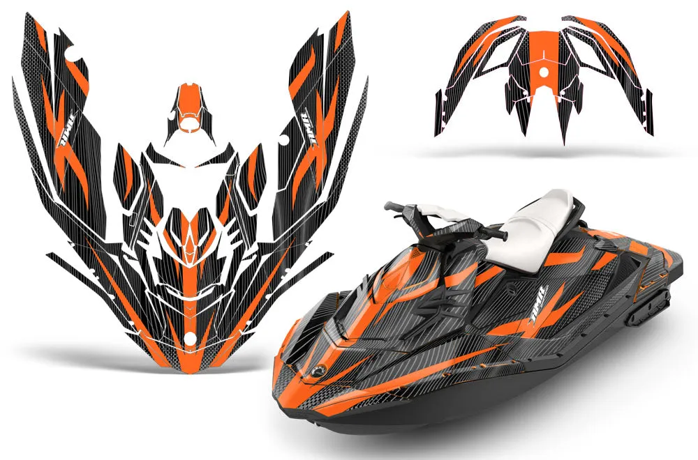 Sea Doo Bombardier Spark (3 UP) Jet Ski Graphics (2015-2018)