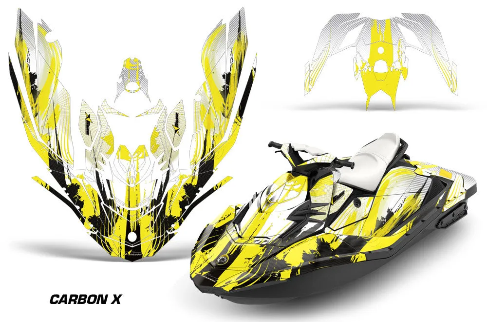 Sea Doo Bombardier Spark (3 UP) Jet Ski Graphics (2015-2018)