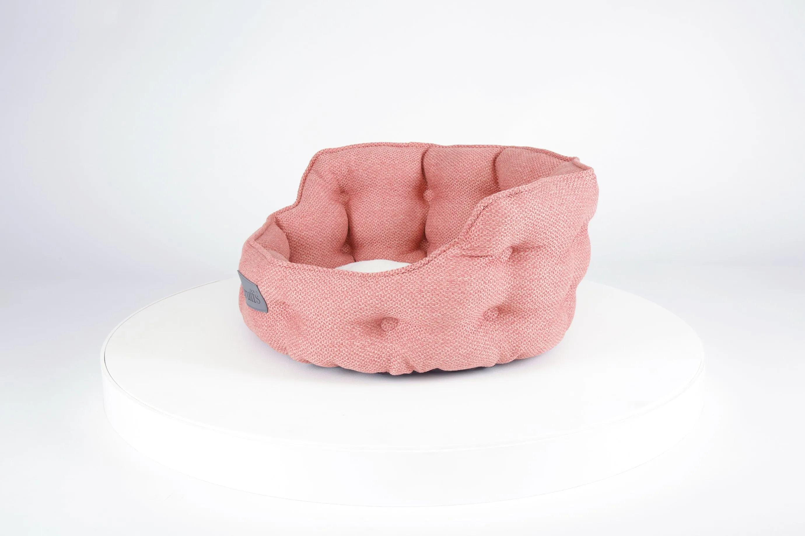 Seattle Cat Bed - Coral Pink