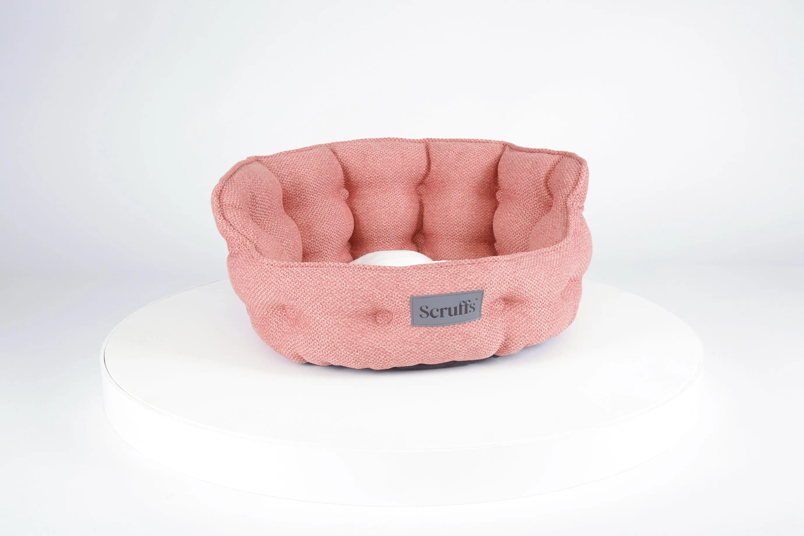 Seattle Cat Bed - Coral Pink