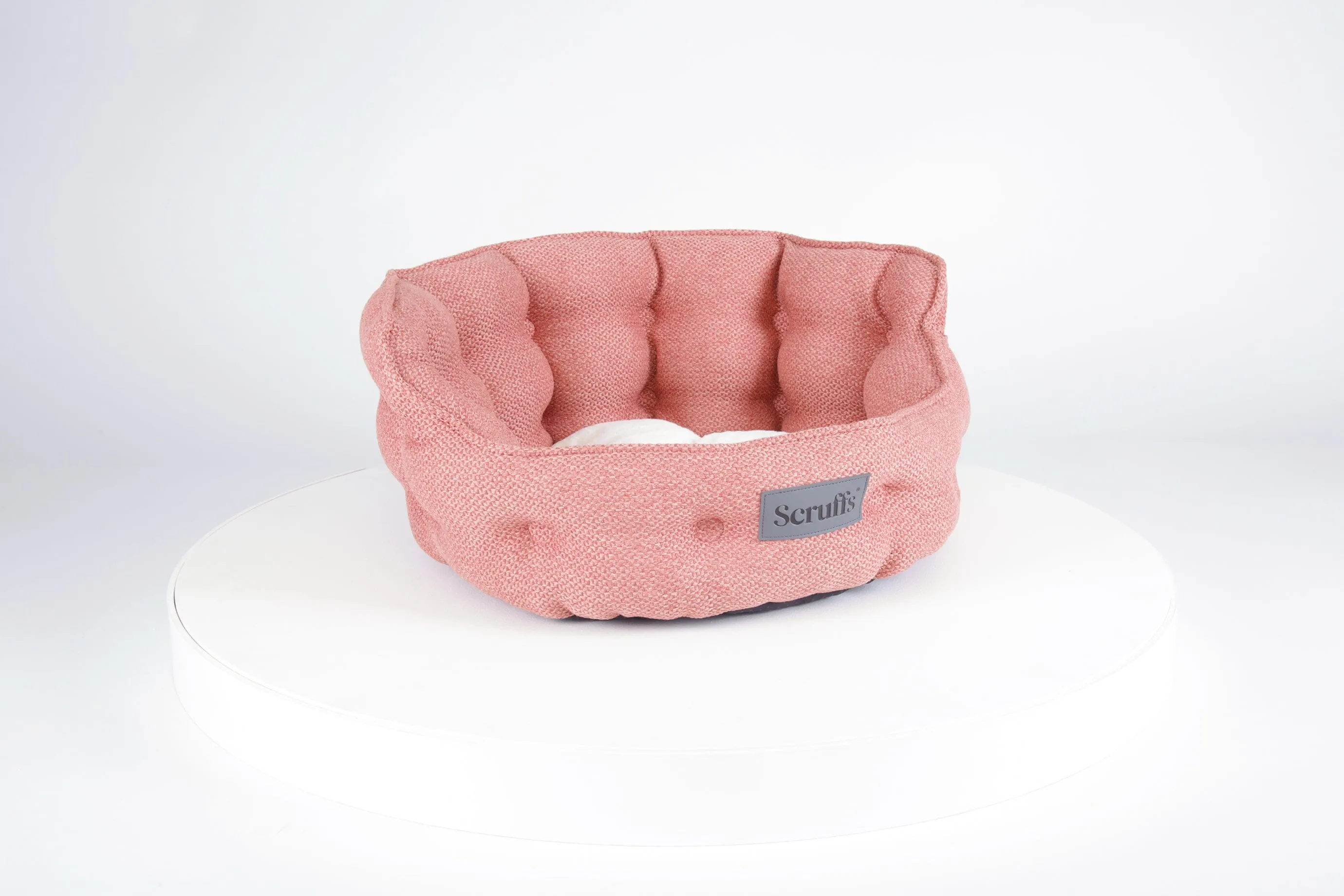 Seattle Cat Bed - Coral Pink