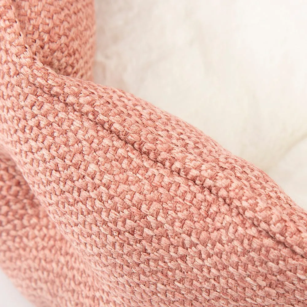 Seattle Cat Bed - Coral Pink