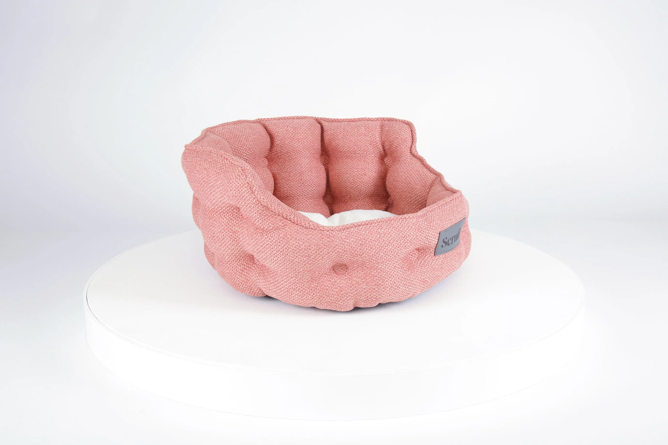 Seattle Cat Bed - Coral Pink