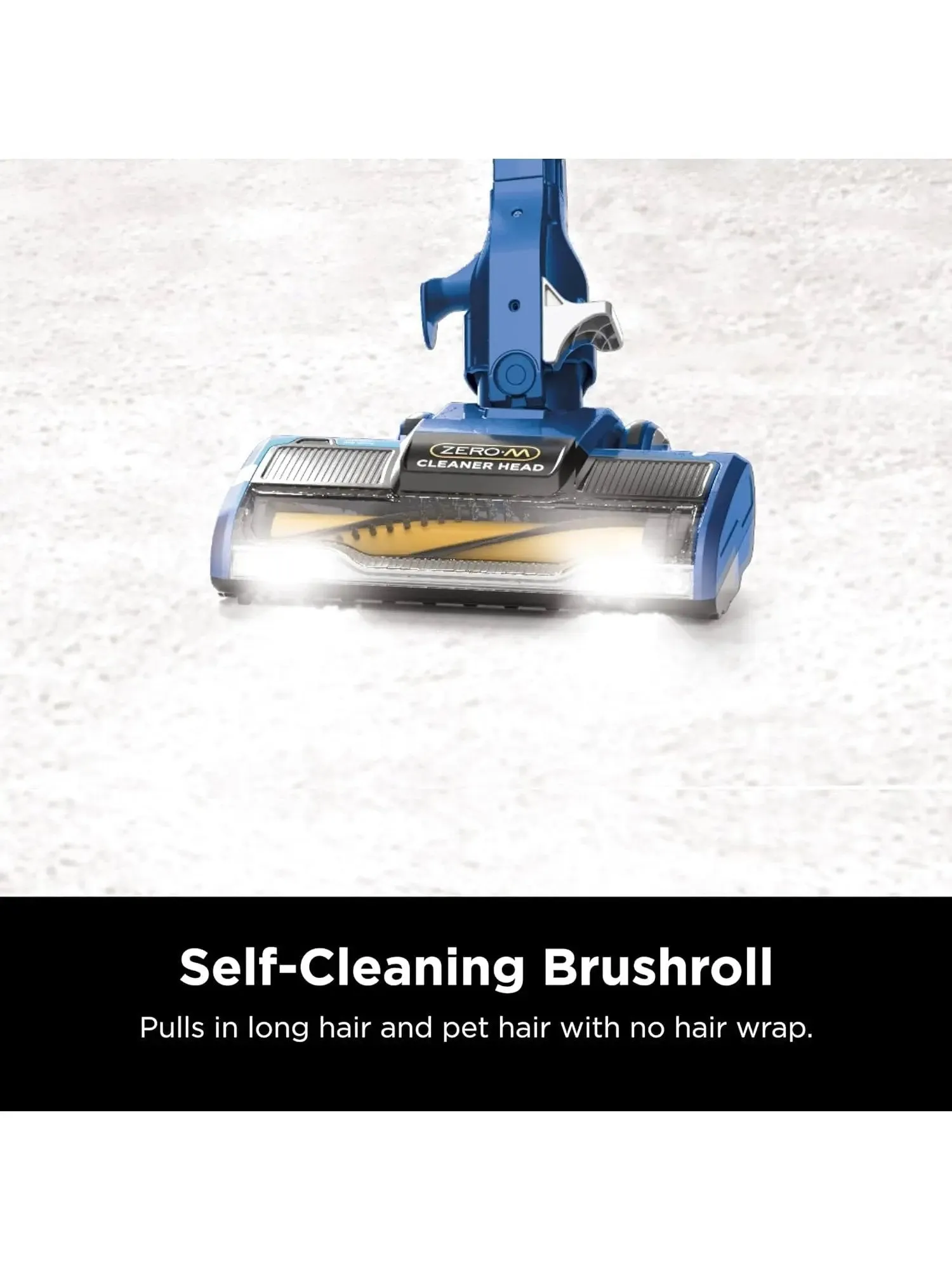 Shark HV343AMZ Rocket Corded Stick Vacuum with Self-Cleaning Brushroll, Lightweight & Maneuverable, Perfect for Pet Hair Pickup, Converts to a Hand Vacuum, Crevice Upholstery Tools, Blue/Silver