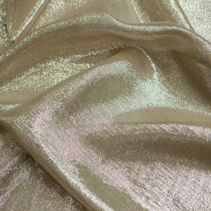 Silk Chiffon Lame