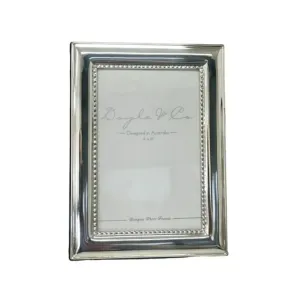 Silver Concave Bead Frame | 4 x6"
