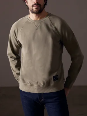 Solstice Lightweight Crew - Command Green