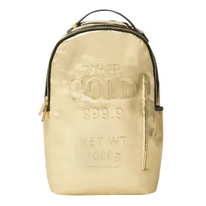Sprayground Gold Brick Backpack