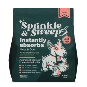 Sprinkle & Sweep Pet Accident Clean Up Aid