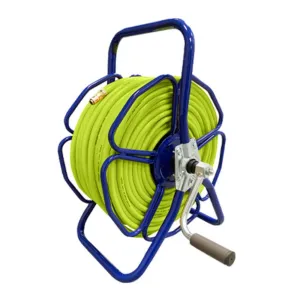 Streamline Metal Freestanding Hose Reel with 6 MM | 100 Meter Hose