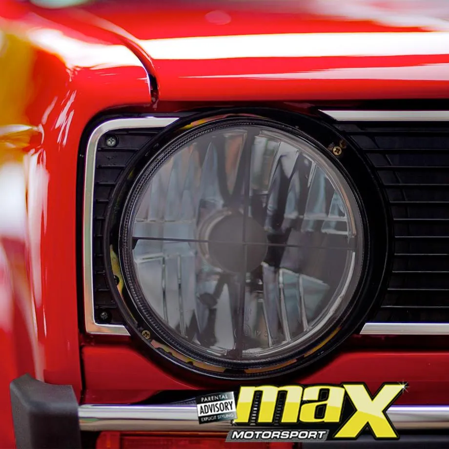 Suitable To Fit - VW Golf 1 Crystal Smoked Cross Headlights (Outers)