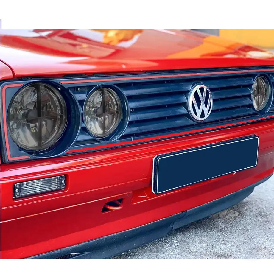 Suitable To Fit - VW Golf 1 Smoked Cross Headlights (Inner & Outters)