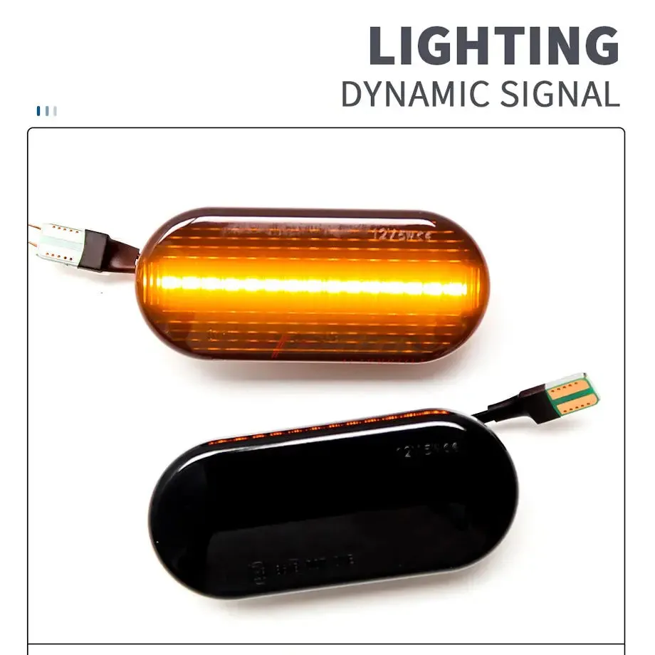 Suitable To Fit - VW Smoked LED Sequential Side Indicator Markers