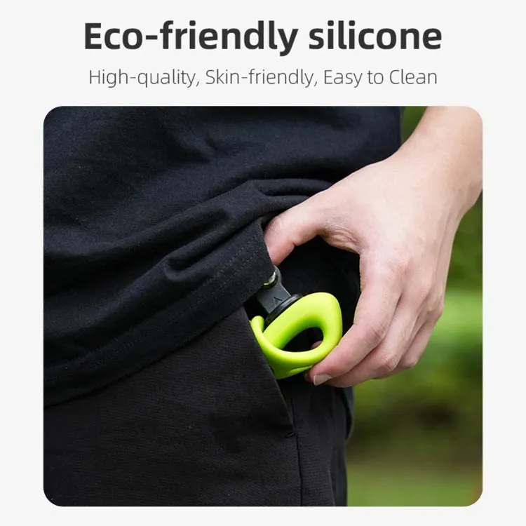 TELESIN TLQ-005 Elastic Quick Release Stand Multi-functional Fixed Silicone Strap Accessories(Grey)