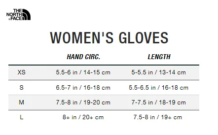 The North Face Apex Etip Womens Glove