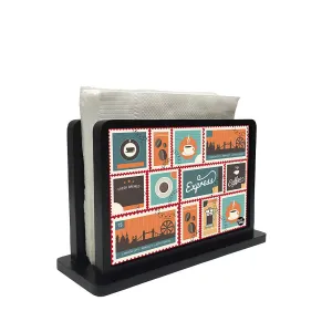 Tissue Holder Paper Napkin Stand - Express Coffee