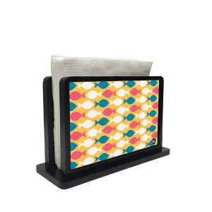 Tissue Holder Paper Napkin Stand - Fish Pink And Blue