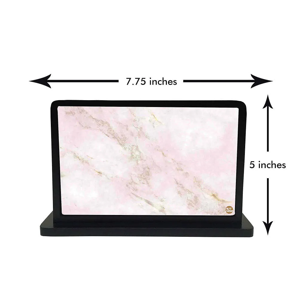 Tissue Holder Paper Napkin Stand - Marble Pink