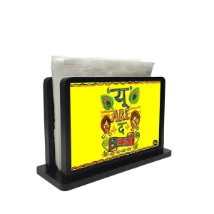 Tissue Holder Paper Napkin Stand - You Are The Best