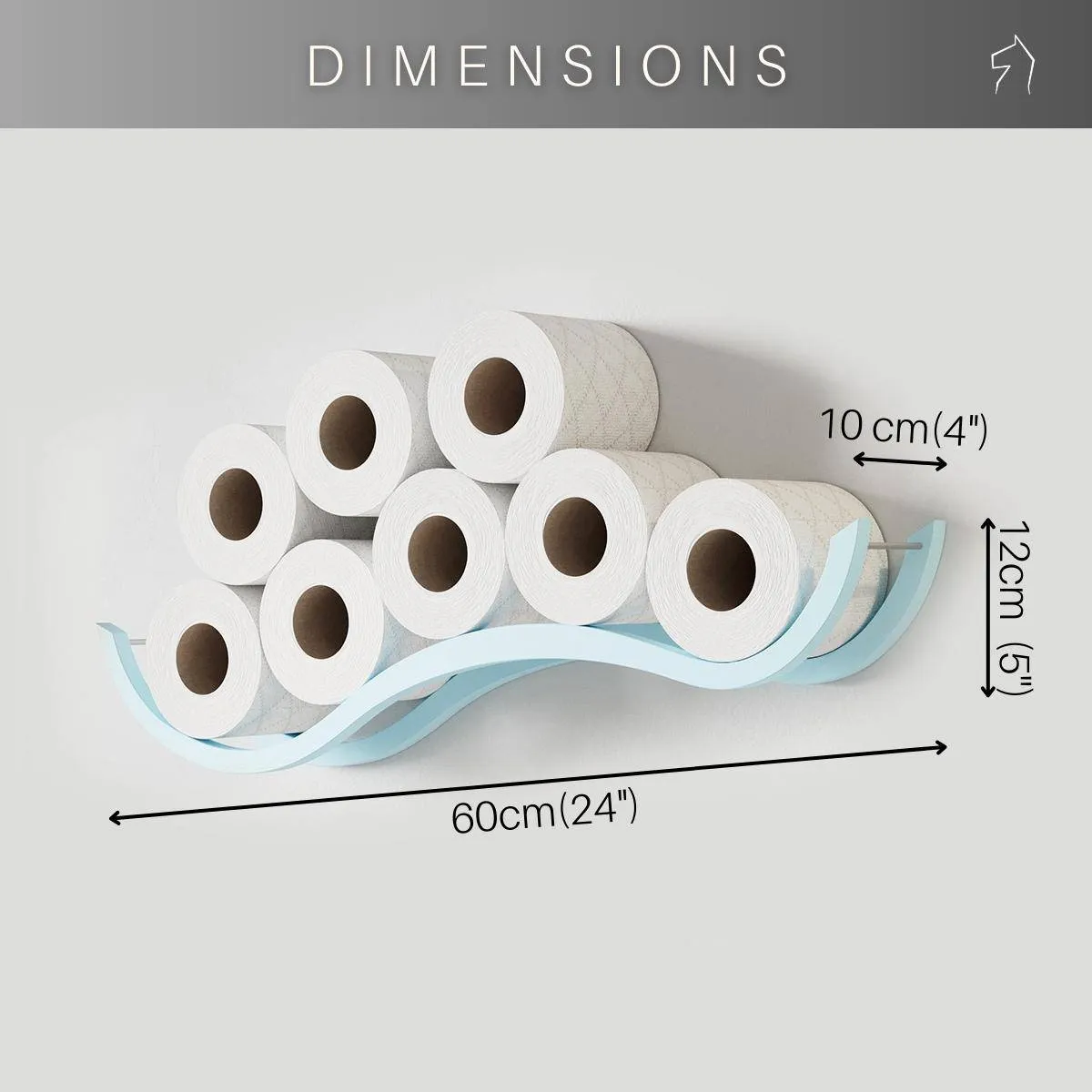 Toilet paper holder - WAVE
