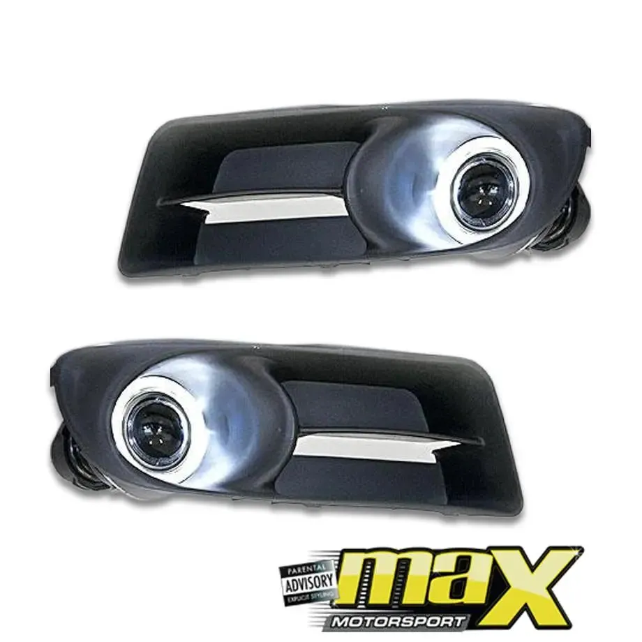 Toyota Corolla Projector Angel Eye Fog Lamps & Covers (05-07)