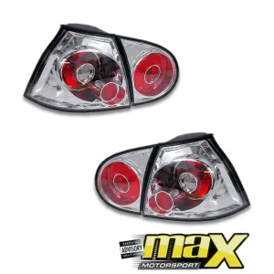 VW Golf 5 Lexus Style Taillights (Chrome)