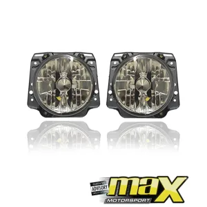 VW Golf Mk2 Crystal Smoked Headlights (Outers)