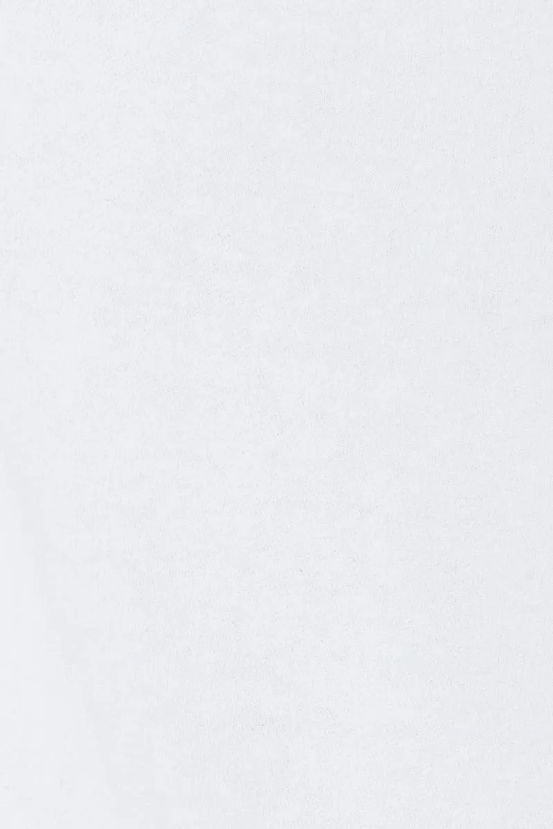 White Lightweight Sweat