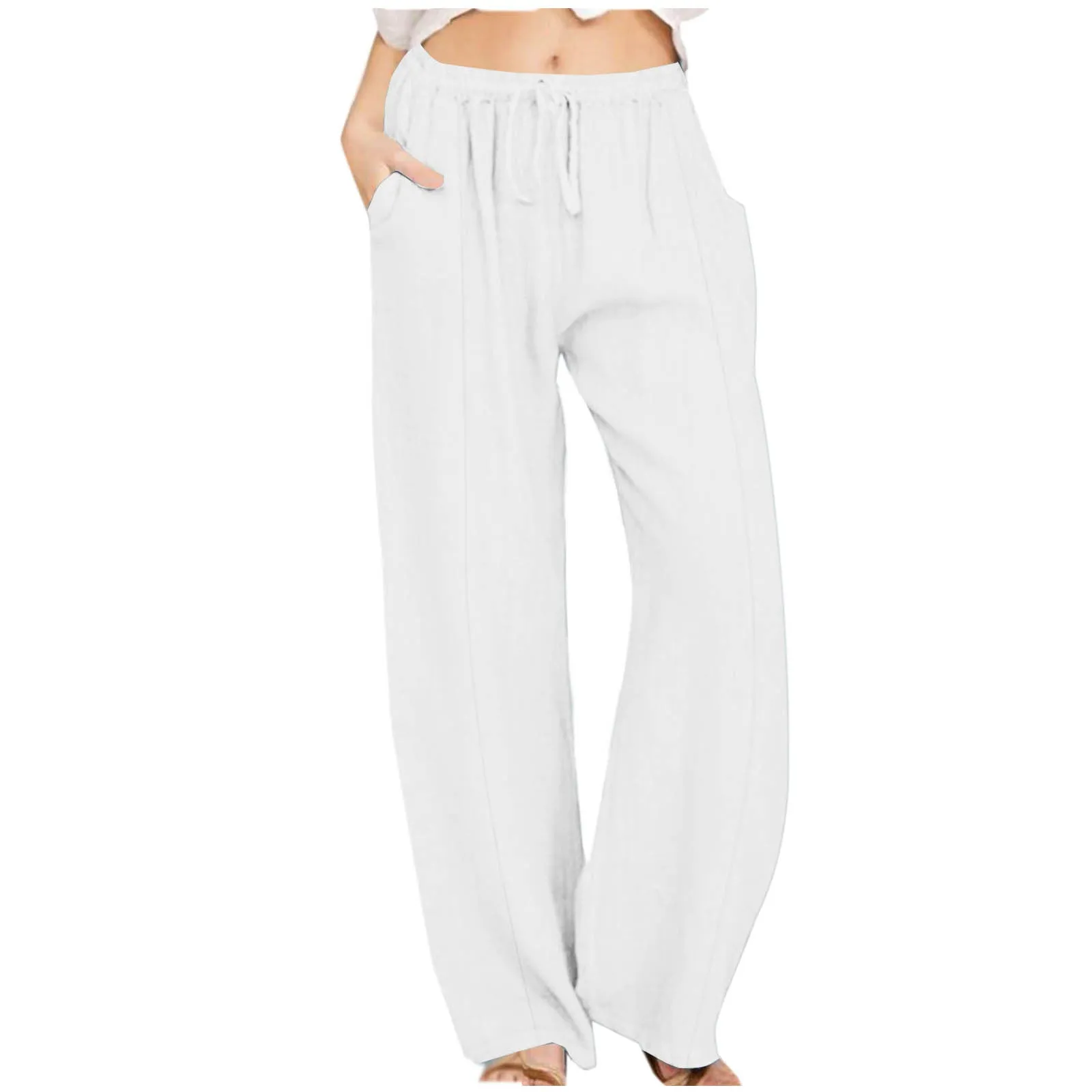 xiangtuibao Cross-Border Women's Clothing  New HOTan and NEWn  Independent Station HOTan and NEWn Soft Casual Loose Trousers Women