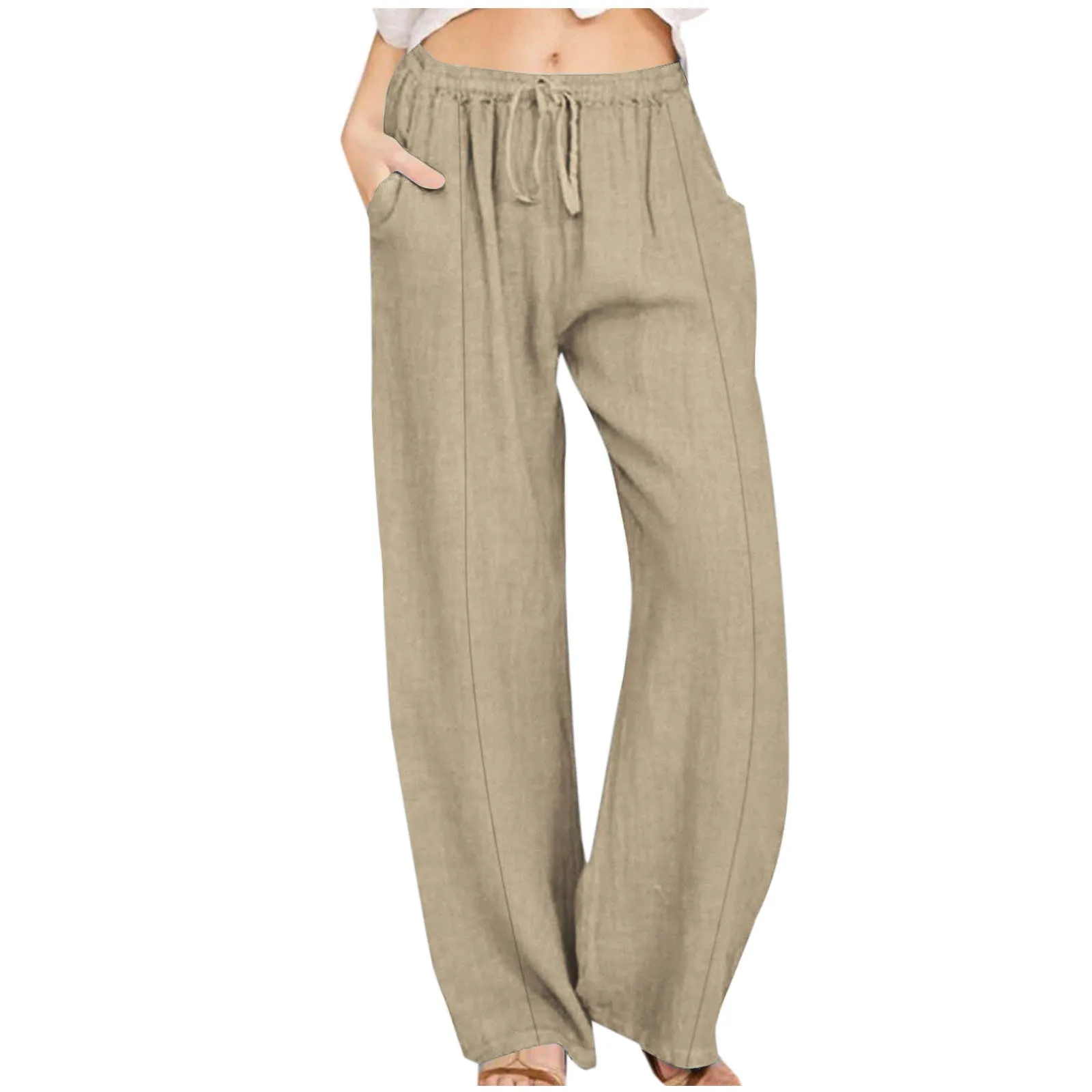 xiangtuibao Cross-Border Women's Clothing  New HOTan and NEWn  Independent Station HOTan and NEWn Soft Casual Loose Trousers Women