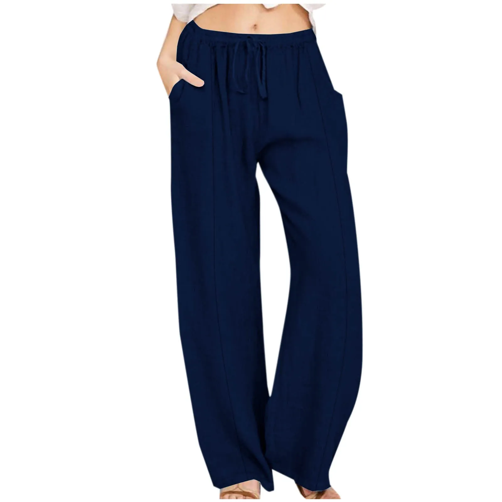 xiangtuibao Cross-Border Women's Clothing  New HOTan and NEWn  Independent Station HOTan and NEWn Soft Casual Loose Trousers Women
